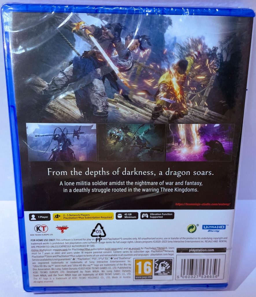 Wo Long: Fallen Dynasty (PS5)