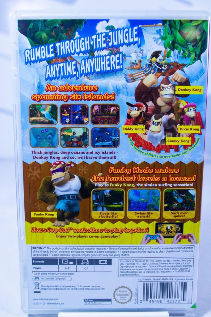 Donkey Kong Country Tropical Freeze (Switch) б/у