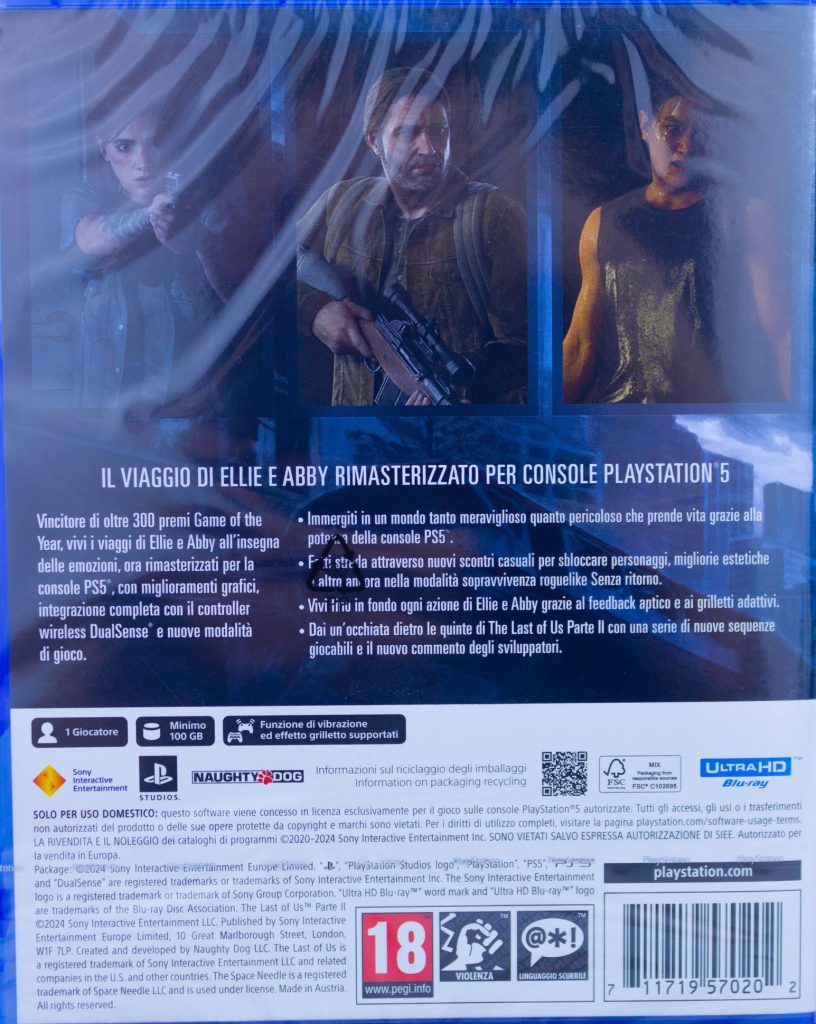 The Last Of Us Part II Remastered (2024) (PS5) б/у