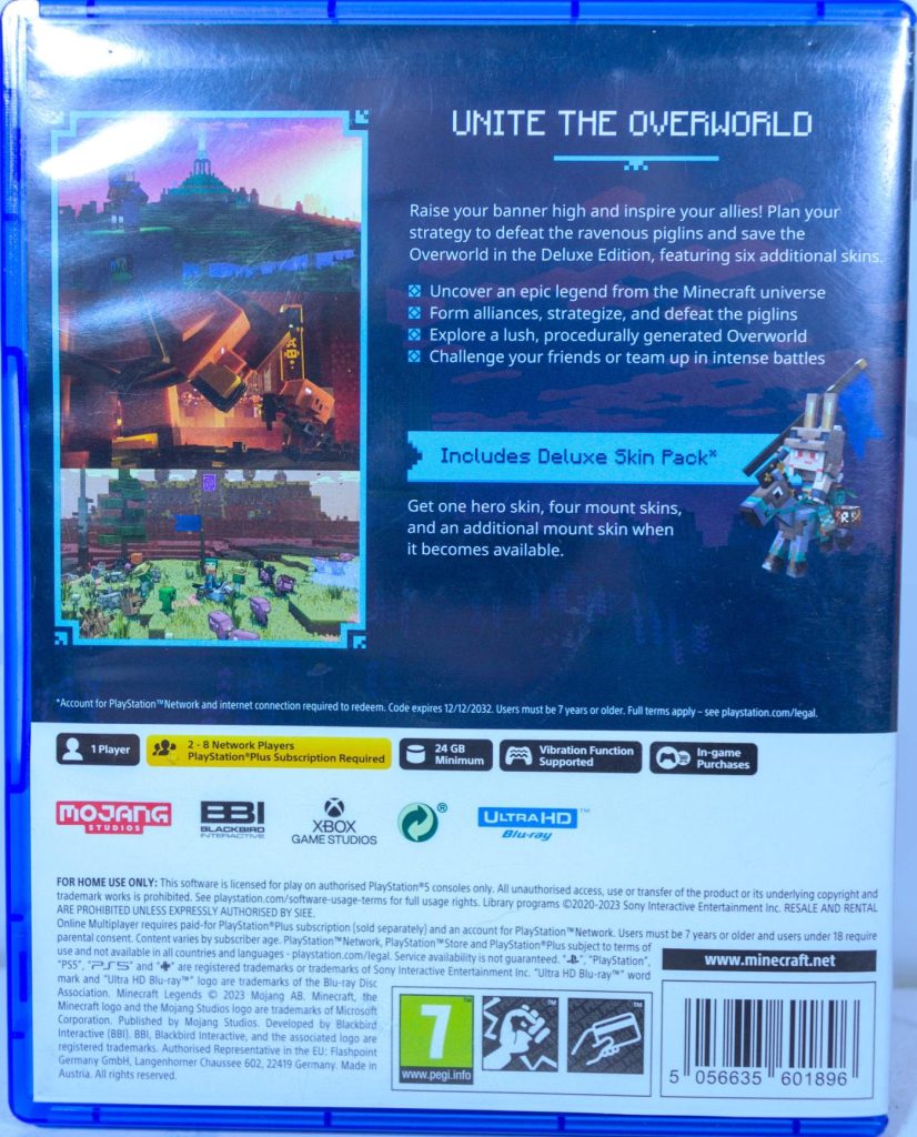 Minecraft Legends (PS5) б/у