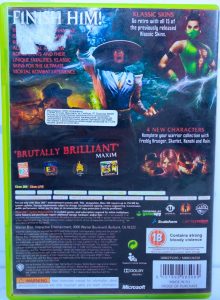 Mortal Kombat (Xbox 360) б/у