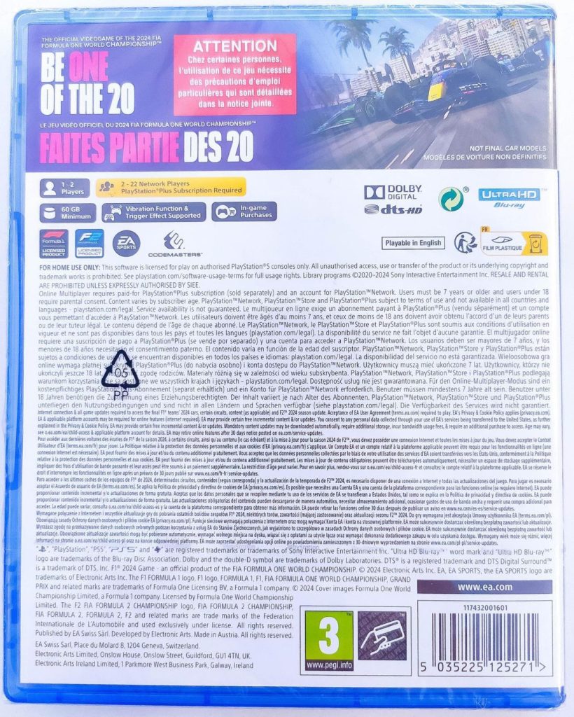 EA Sports F1 24 (PS5)