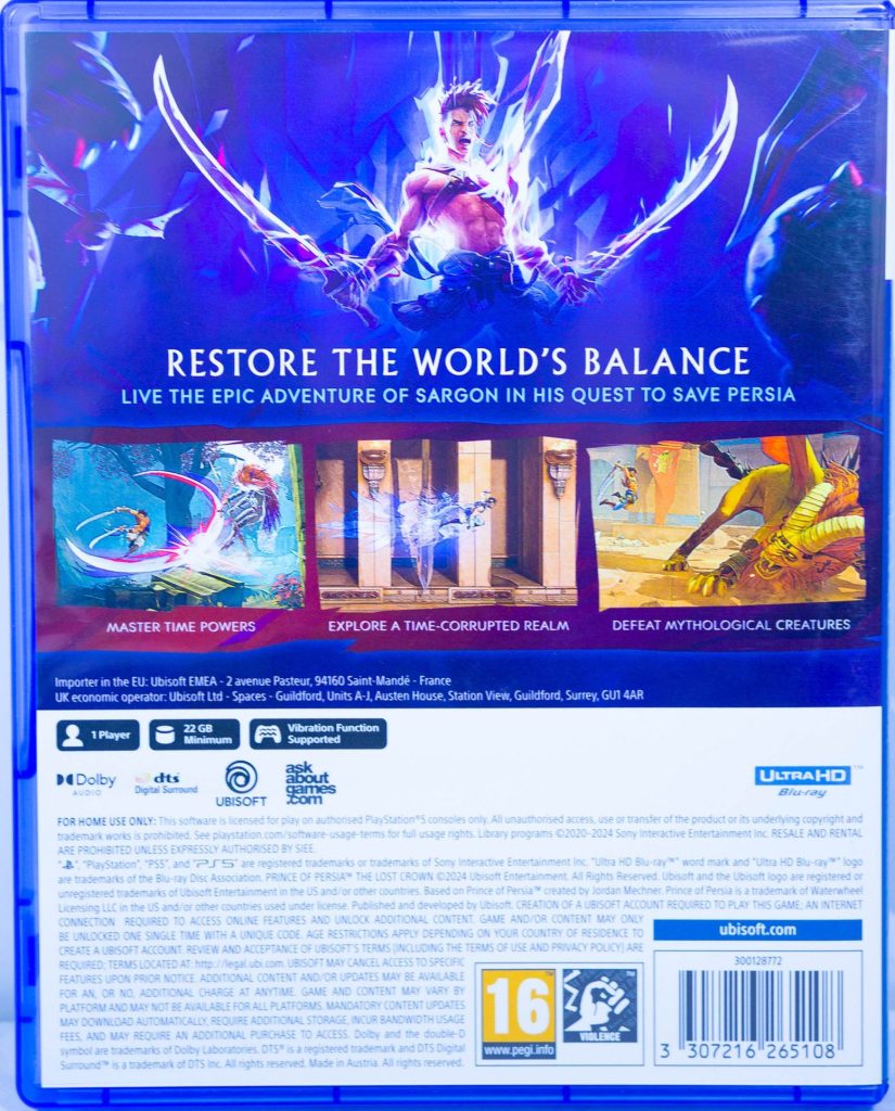 Prince of Persia The Lost Crown (PS5) б/у