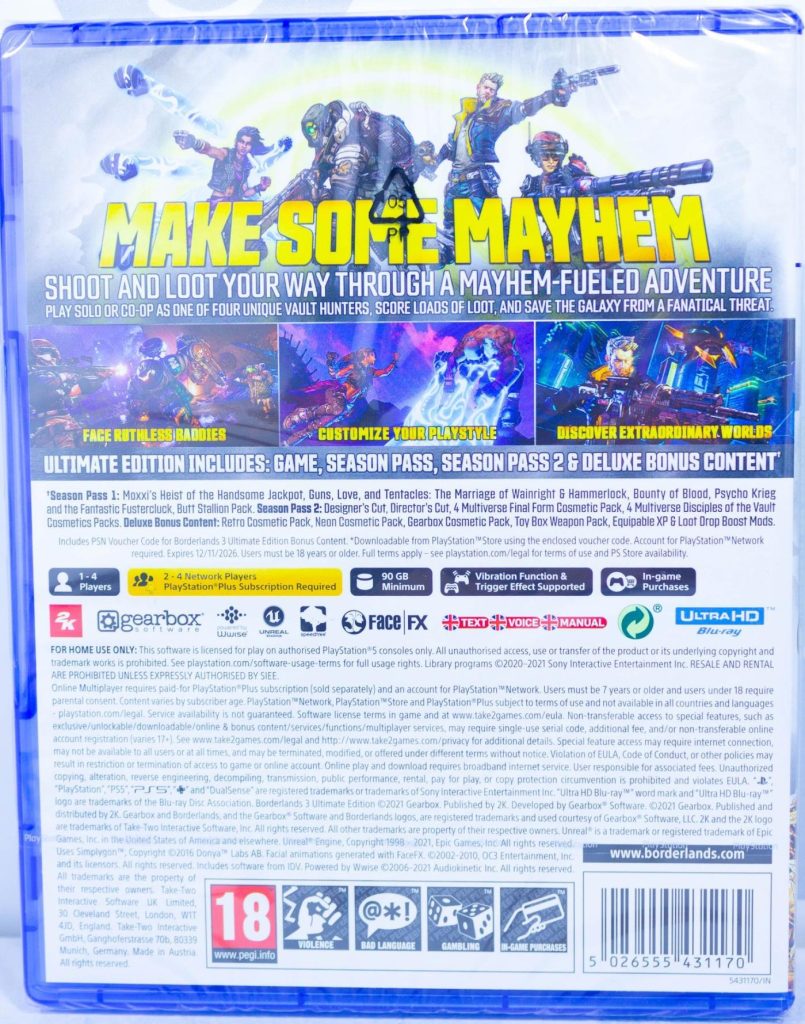 Borderlands 3 Ultimate Edition (PS5)