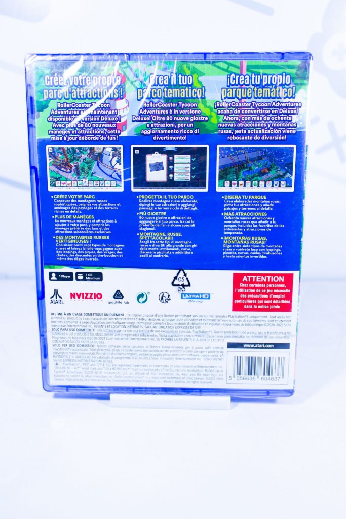 Roller coaster Tycoon Adventures Deluxe (PS5)