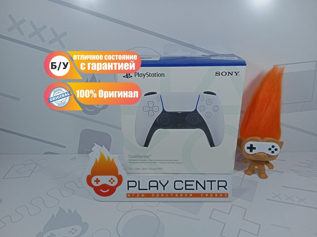 Геймпад Sony PlayStation 5 DualSense Белый б/у