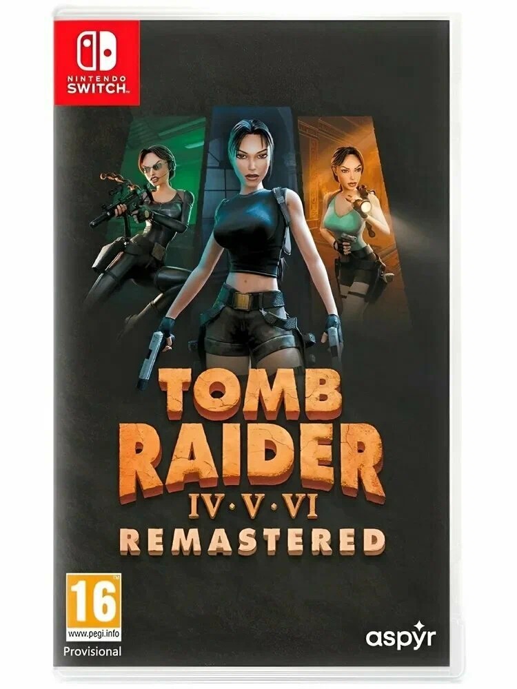 Tomb Raider IV–VI Remastered [рус. озвучка] (Switch)
