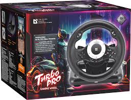 Игровой руль Defender Turbo Pro PC/PS4/Xbox One/Series б/у