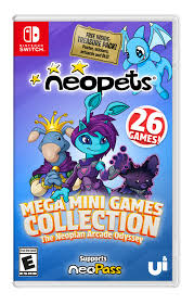 Neopets - Mega Mini Games Collection - The Neopian Arcade Odyssey [Eng] (Switch)