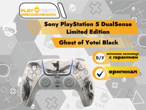 Геймпад Sony PlayStation 5 DualSense Limited Edition (Ghost of Yotei Black) б/у
