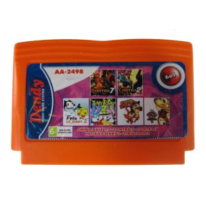 Картридж 8bit AA-2498 6в1 Contra 2+7/Chip&Dale 1+2/Tiny Toon 2