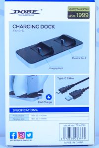 Зарядная станция PS5 Dobe Charging Dock TP5-0591