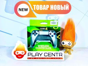 Геймпад Playstation 4 Реплика (В корпусе Dualsense белый)