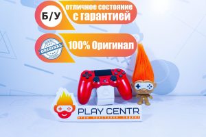 Геймпад Playstation 4 Оригинал (Красный) б/у