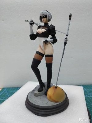 Фигурка ручной работы (3D печать) NieR: Automata: 2B