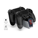 Зарядная станция 2 джойстиков PS4 с индикатором заряда Dobe (TP4-0417White) белая