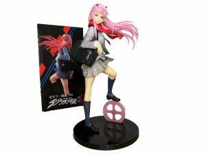 Фигурка: Милый во Франксе (Darling in the Franxx) Зеро Ту (002) (Zero Two) с сумкой