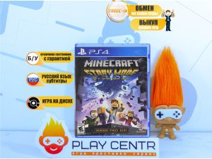 Minecraft Story Mode The Telltale Series (PS4) б/у