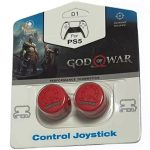 Накладки на стики God of War (красный) (Пластиковые)
