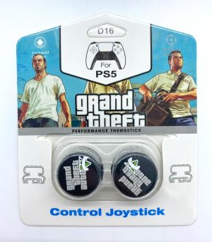 Накладки на стики GTA 5 (черно/белый) (Пластиковые)