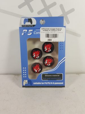 Резинка Grips на джойстик PS-5/PS-4/XBox (GP5-1611) (Cyberpunk 2077 Samurai) (4 штуки)