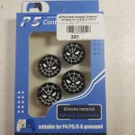 Резинка Grips на джойстик PS-5/PS-4/XBox (GP5-1611) (Spider-Man чёрная маска) (4 штуки)