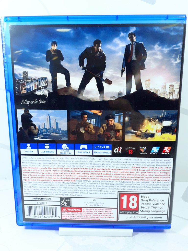 Mafia 2 Definitive Edition (PS4) б/у