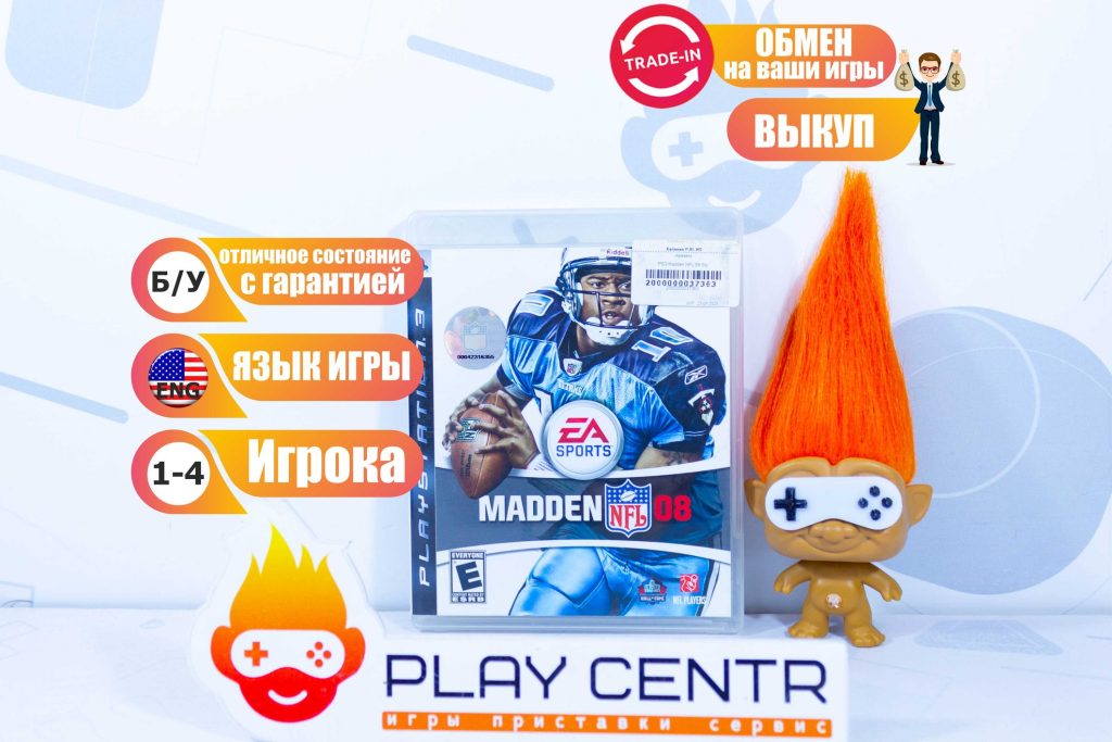 Madden NFL 08 (PS3) б/у