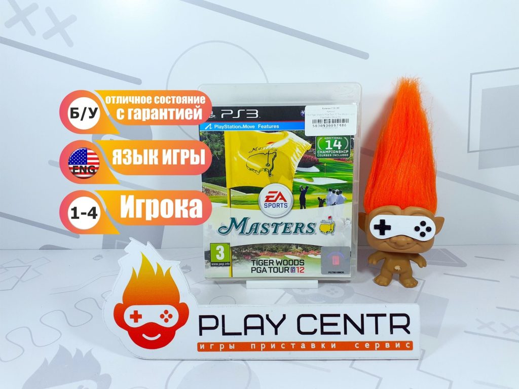 Tiger Woods PGA Tour 12 The Masters (Move) (PS3) б/у