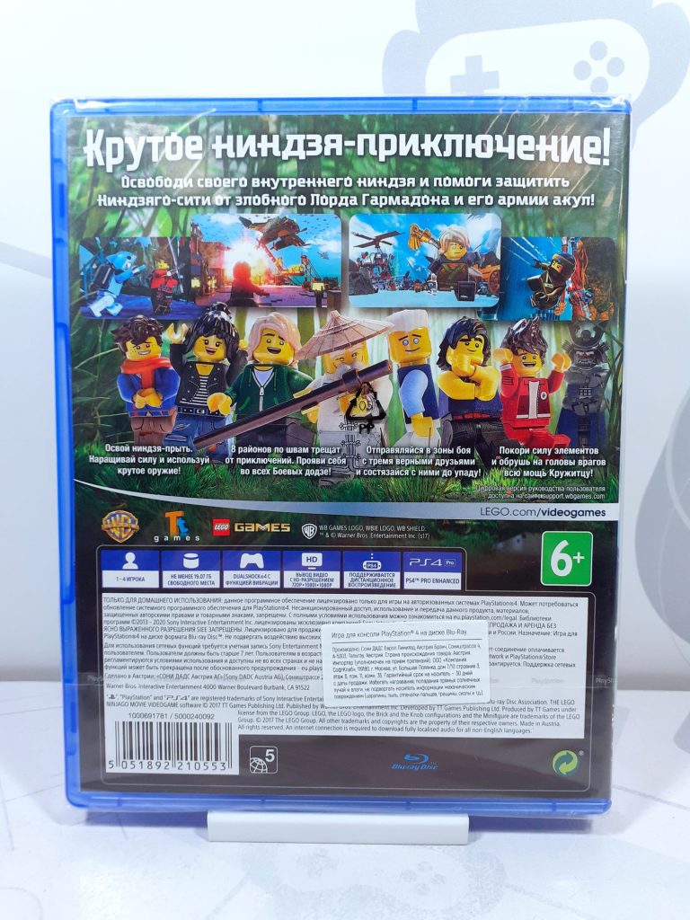 LEGO Ninjago Movie Video Game (Ниндзяго Фильм) (PS4)