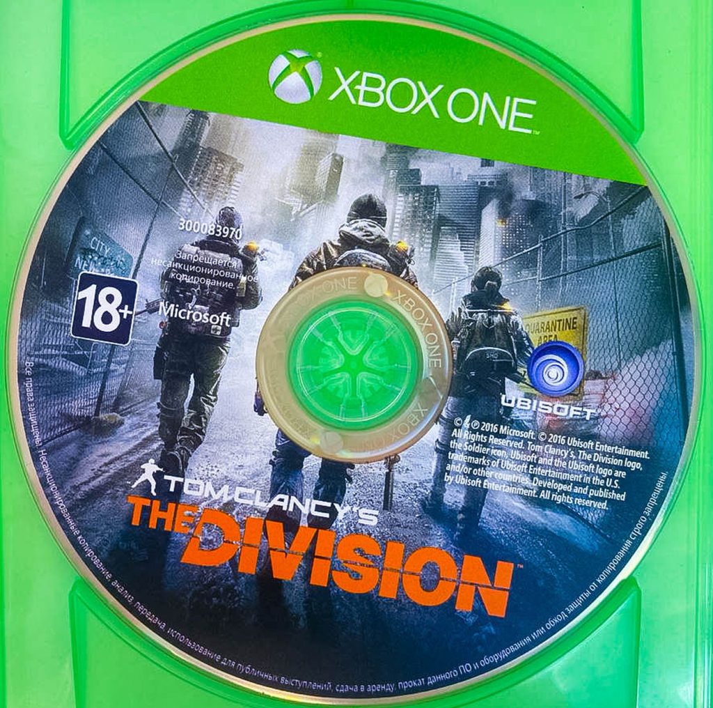 Tom Clancy's Division (Xbox One) б/у
