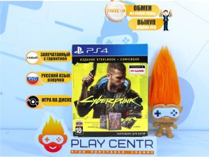 Cyberpunk 2077 Steelbook + Comicbook (PS4)