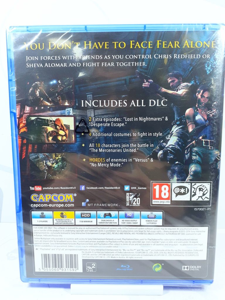 Resident Evil 5 (PS4)