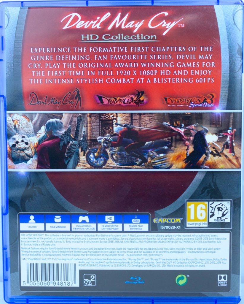 Devil May Cry HD Collection (PS4) б/у