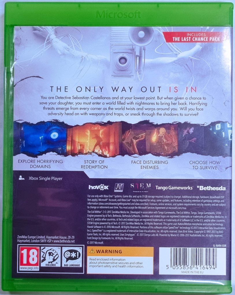 The Evil Within 2 (Xbox One) б/у