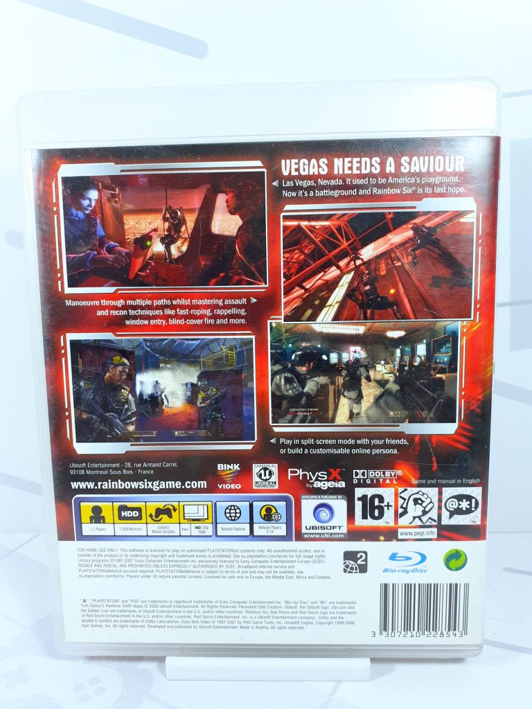 Tom Clancy's Rainbowsix Vegas (PS3) б/у