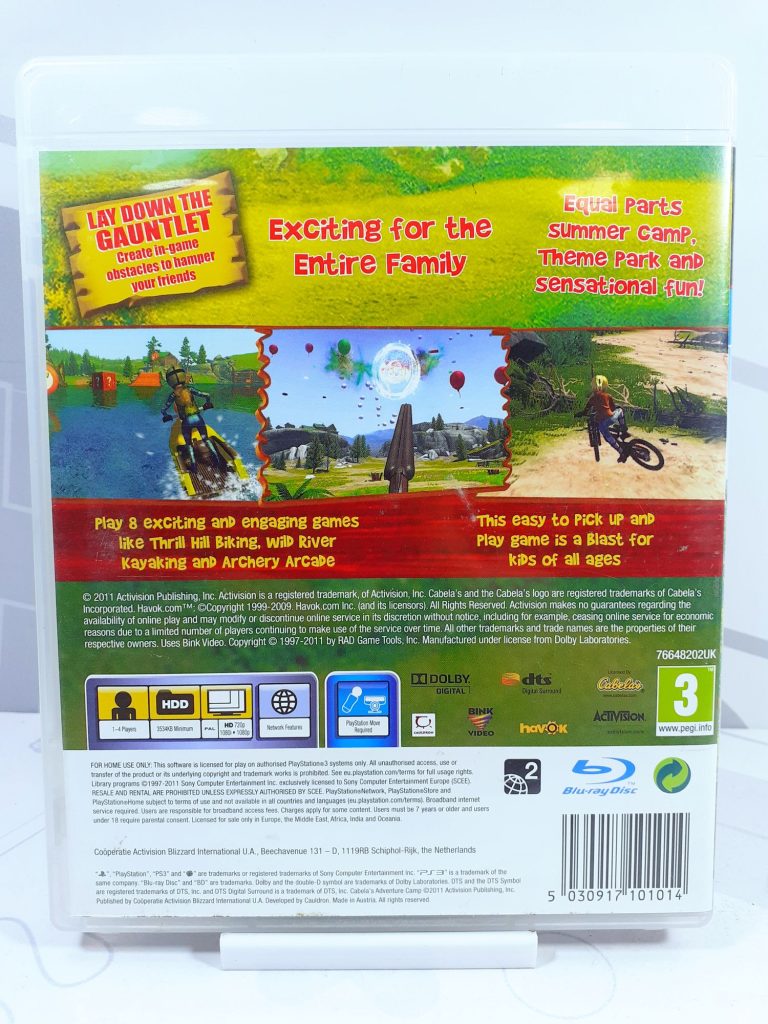 Cabelas Adventure Camp (Требуется Move) (PS3) б/у