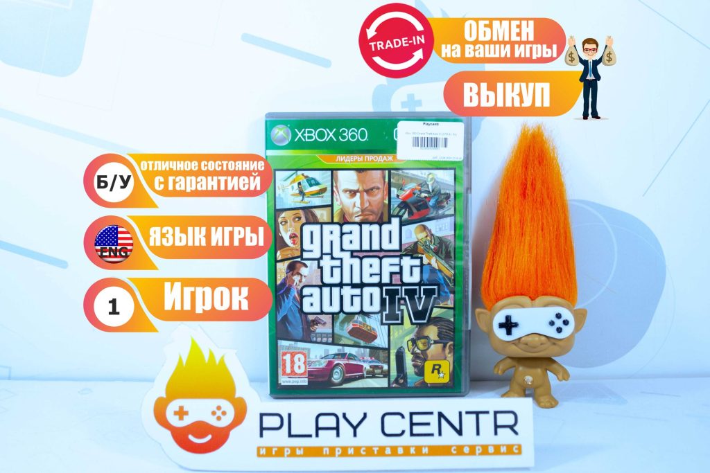 Grand Theft Auto IV (GTA 4)  (Xbox 360) б/у