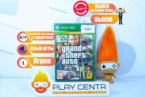 Grand Theft Auto IV (GTA 4)  (Xbox 360) б/у