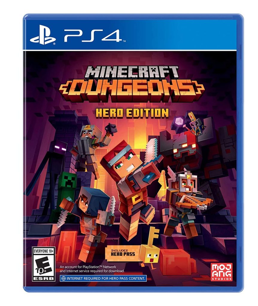 Minecraft Dungeons Hero Edition (PS4) б/у