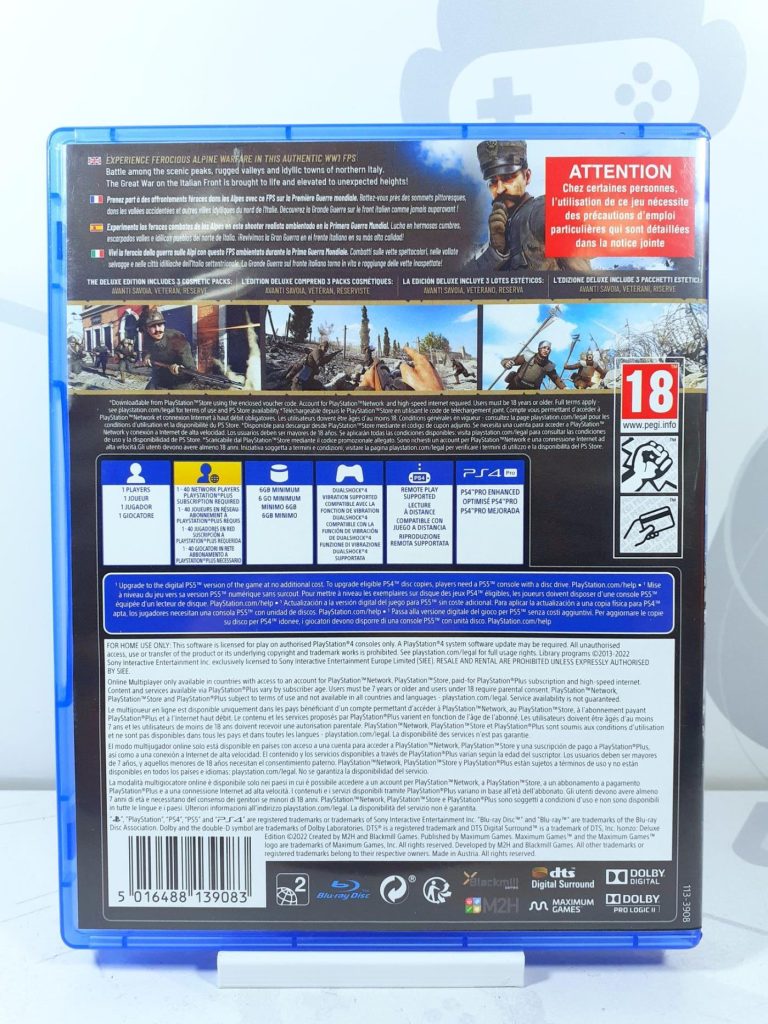 WWI Isonzo: Italian Front (PS4) б/у