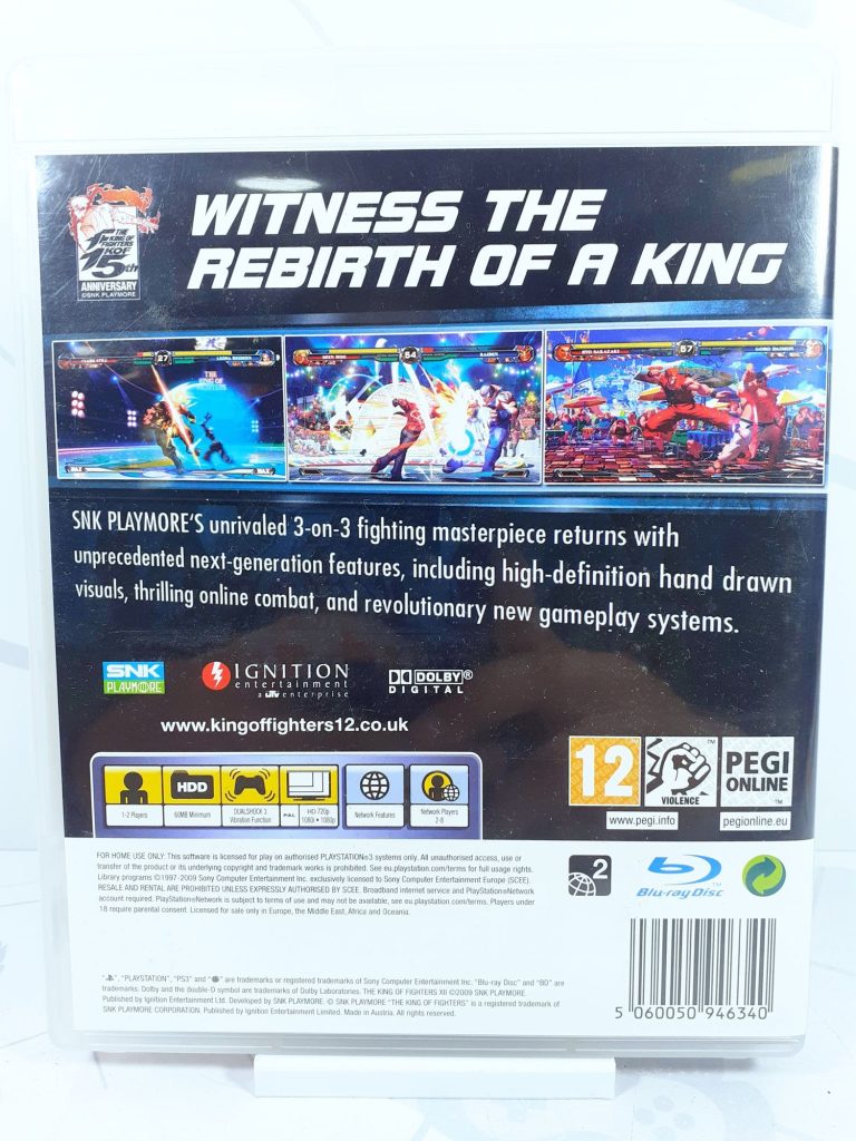 The King Of Fighters XII (PS3) б/у