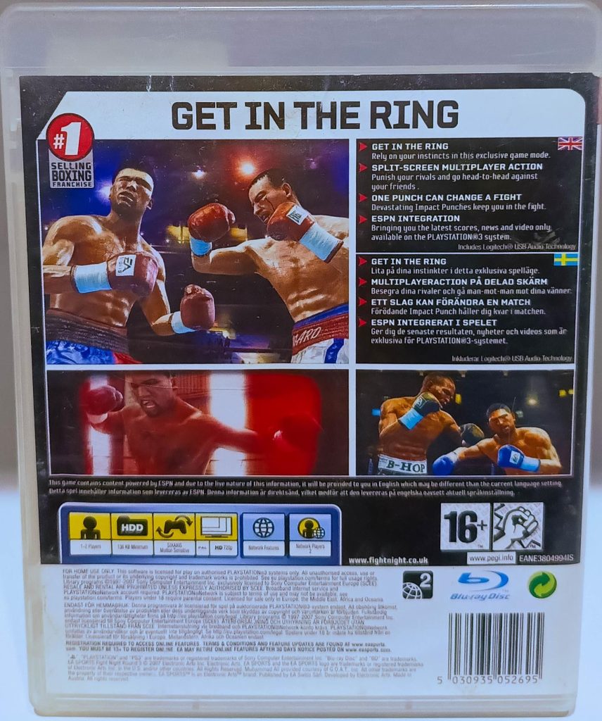 Fight Night Round 3 (PS3) б/у