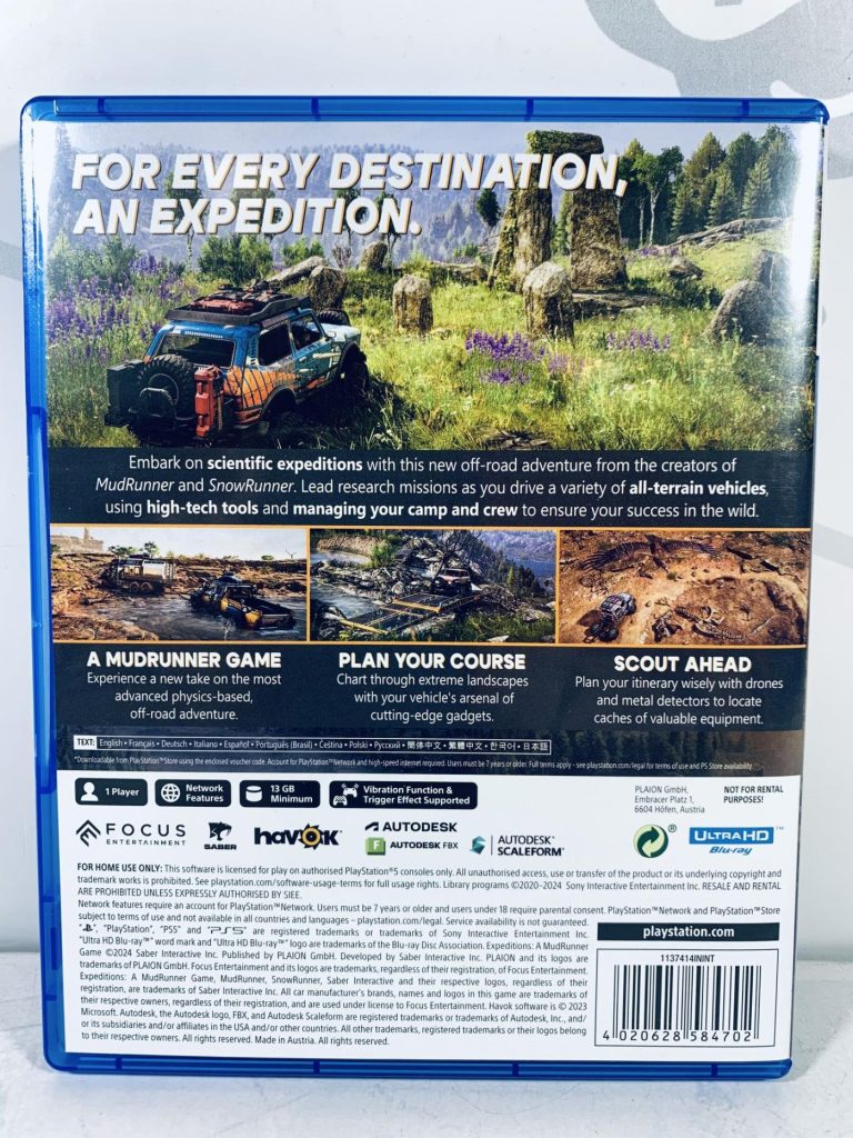 Expeditions: A MudRunner Game (PS5) б/у