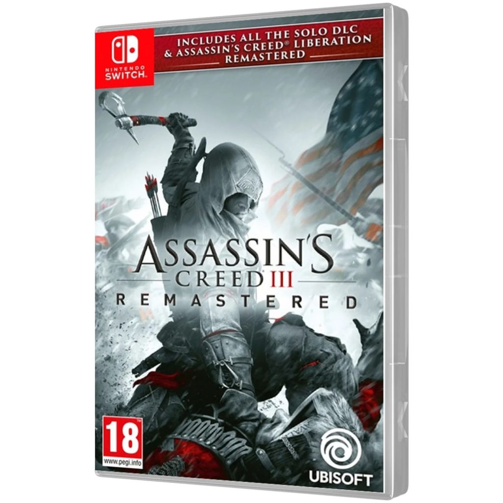 Assassin's Creed III (3) + Assassin's Creed Liberation Remaster (Switch) б/у