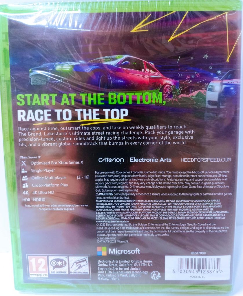 Need For Speed Unbound (Series X)