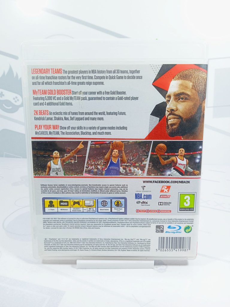 NBA 2K18 (PS3) б/у