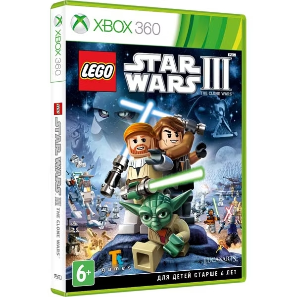 Lego Star Wars 3 the Clone Wars (Xbox 360)