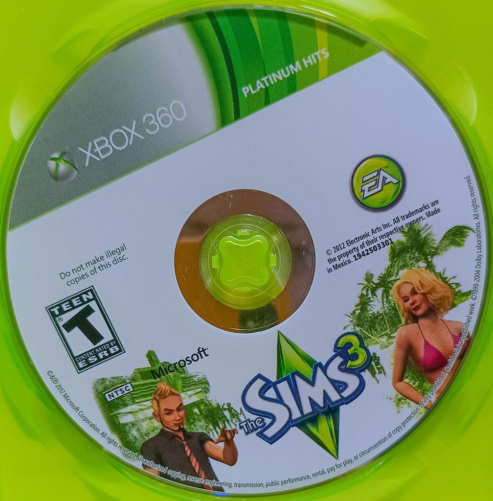 The Sims 3 (Xbox 360) б/у