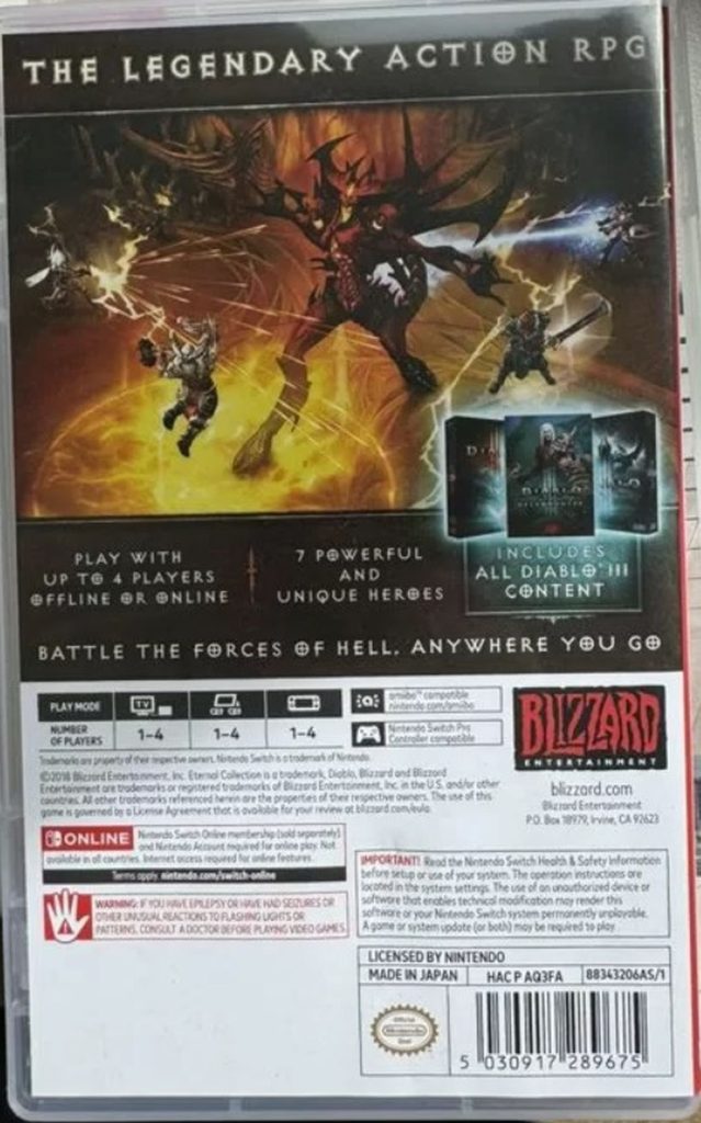 Diablo III: Eternal Collection (Switch)